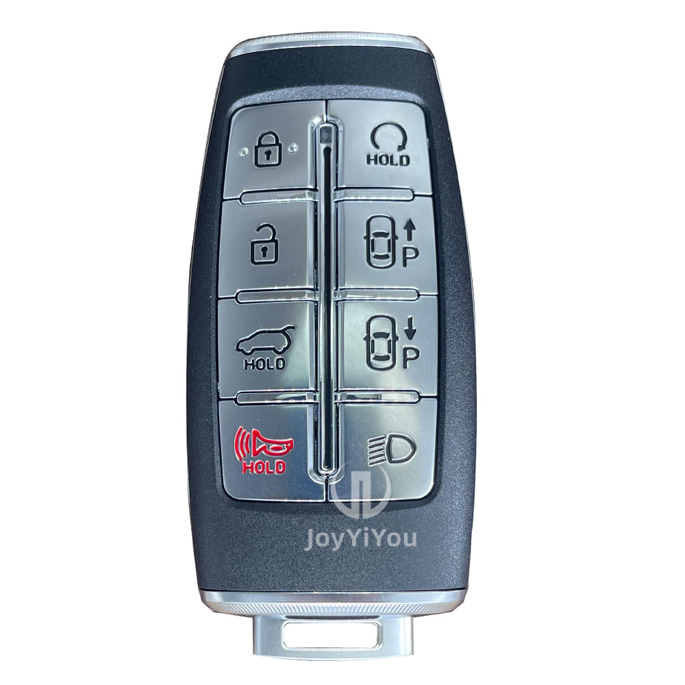 Smart Key Cover 8 Button-SUV Without Logo For Hyundai With Emergency Key