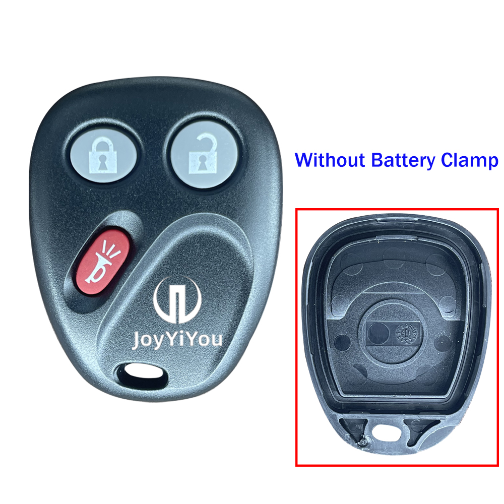 Remote Key Cover 3Buttons For GMC ( Black)  Without Battery Clamp