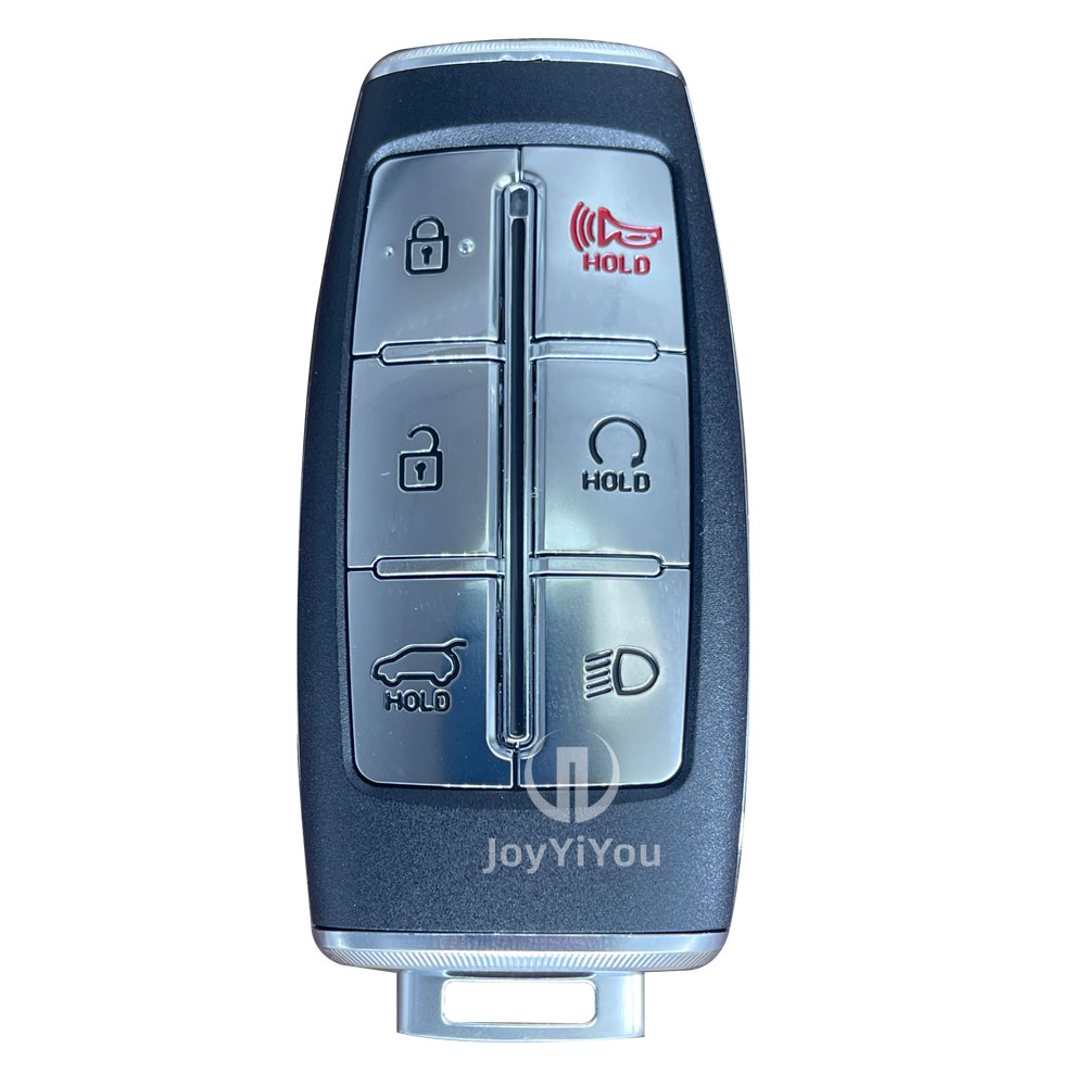 Smart Key Cover 6 Buttons Without Logo For Hyundai With Emergency Key