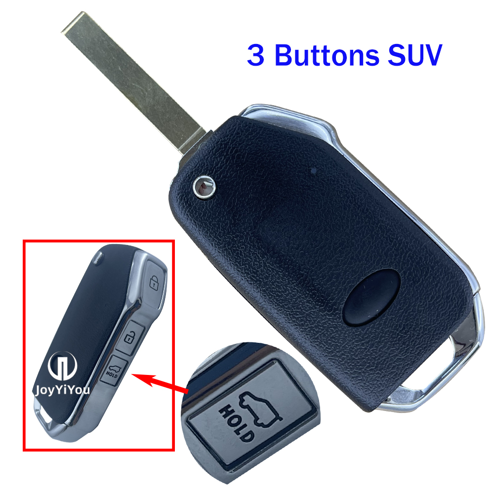 Flip Remote Key Shell 3Button-SUV For Kia