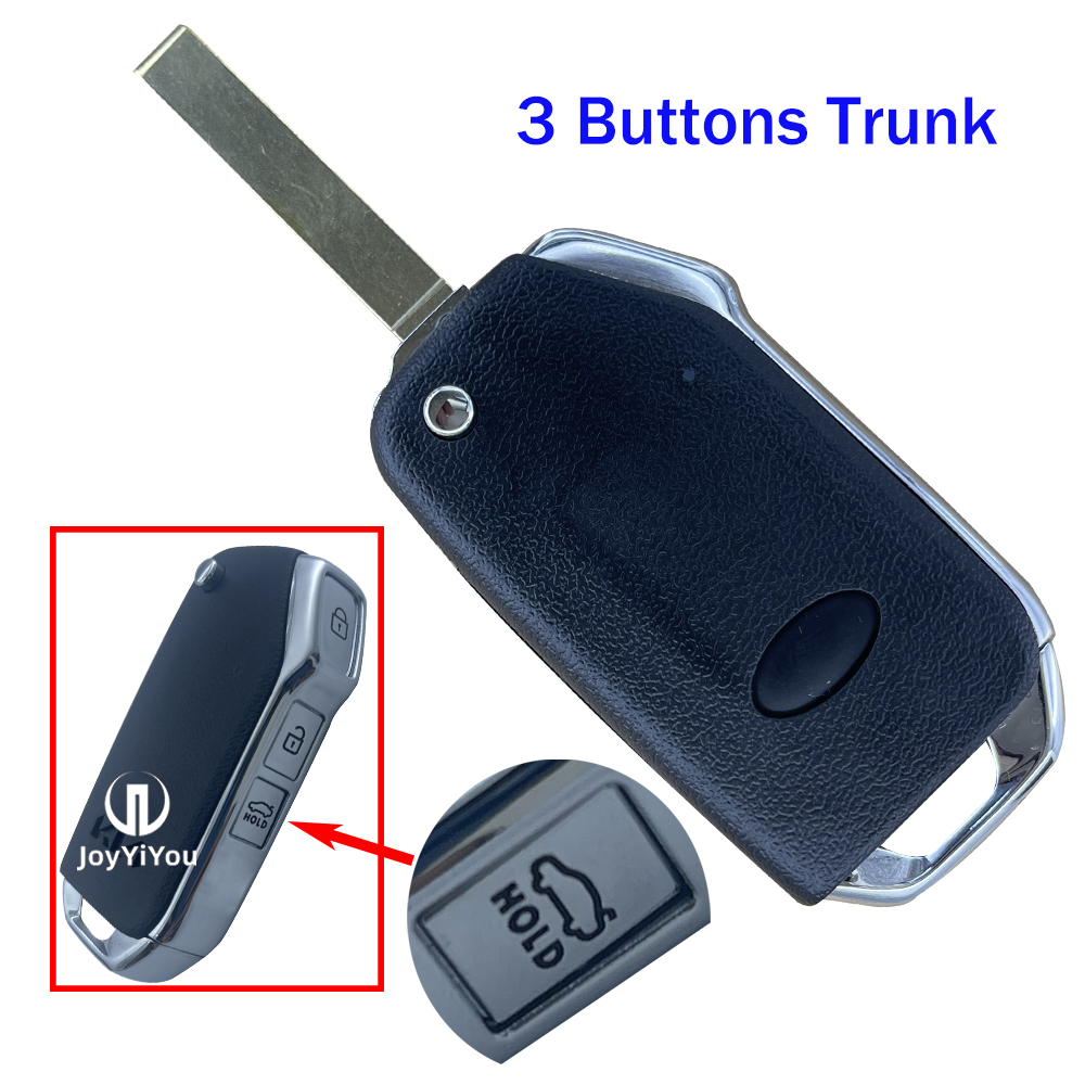 Flip Remote Key Shell 3Button-Trunk For Kia 