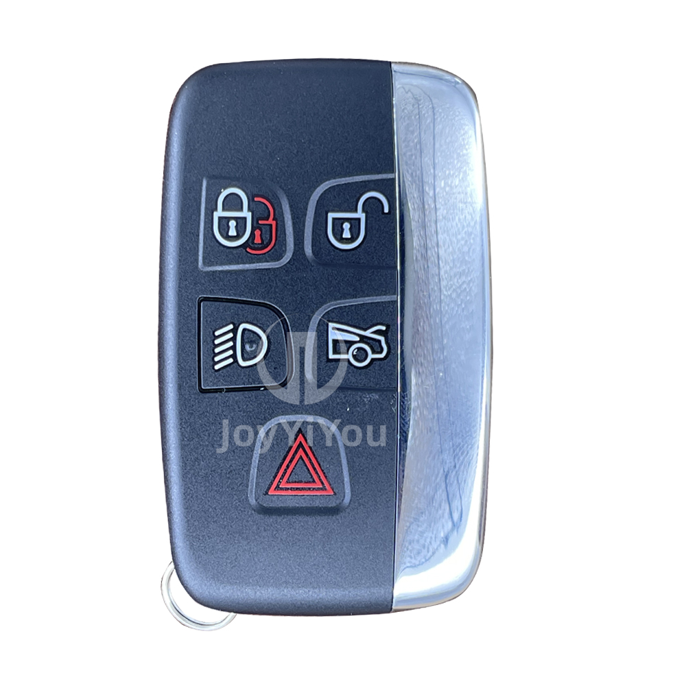 Without Logo 4+1Button-Trunk Smart Key Cover For Jaguar Key Fob