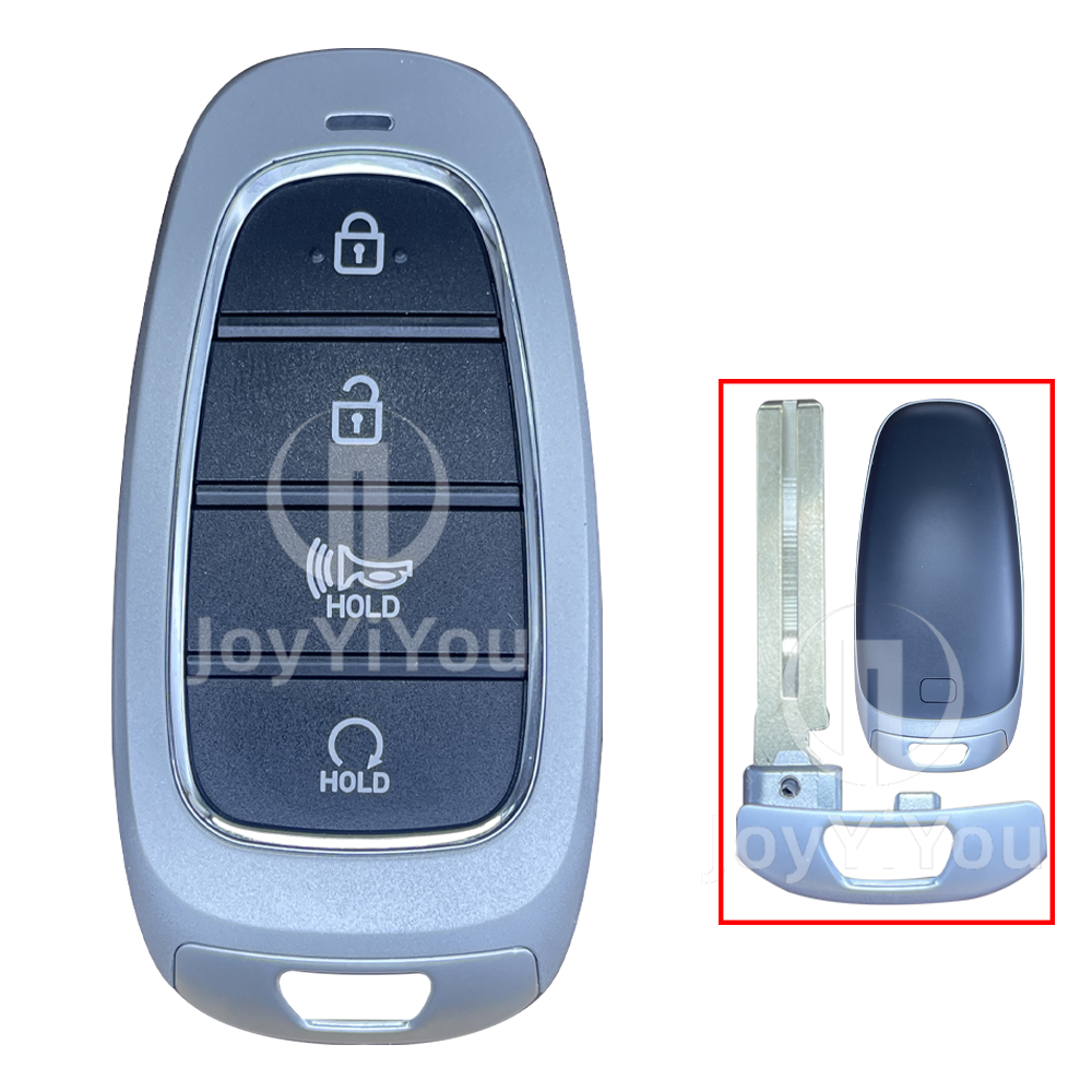 4Button-Start Smart Key Cover For Hyundai Without Logo