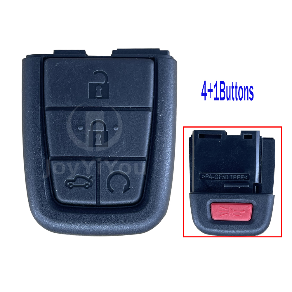 4+1Button Remote Part Cover For Chevrolet/GMC Remote Key