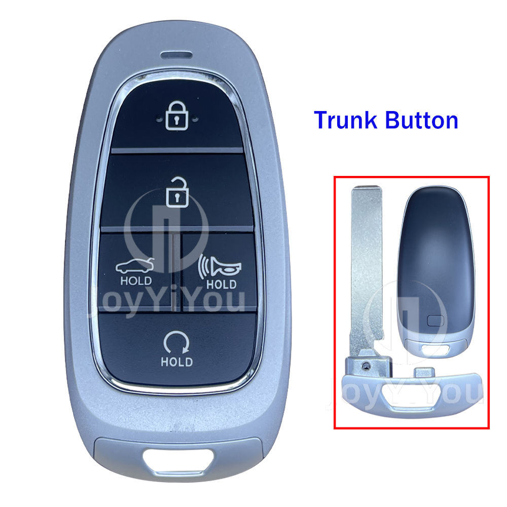 4+1Button-Trunk Smart Key Cover For Hyundai Without Logo