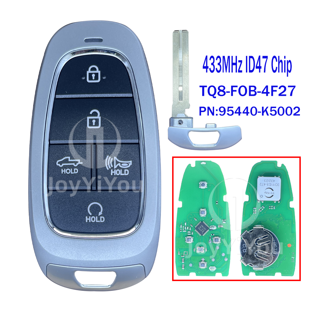 PN:95440-K5002 433MHz ID47 Chip Smart Card For Hyundai 5Button-Pickup