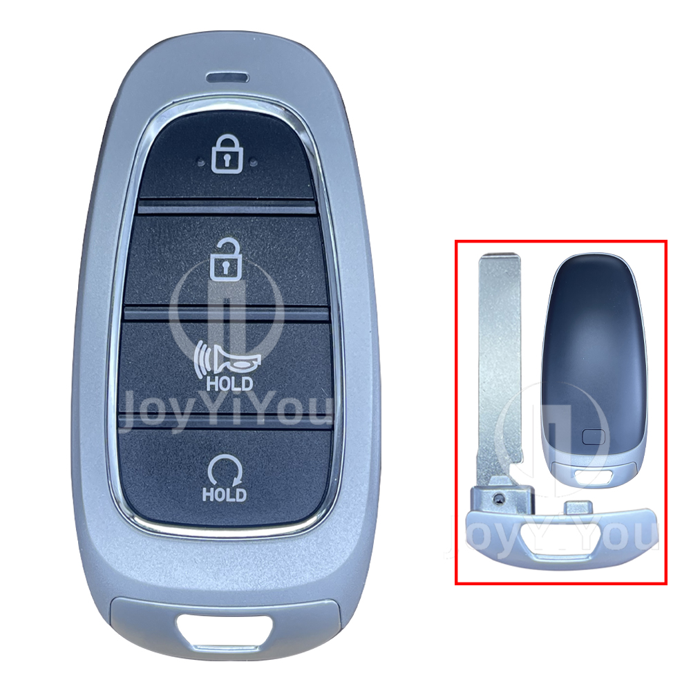 3+1Button-Start Smart Key Cover For Hyundai Without Logo