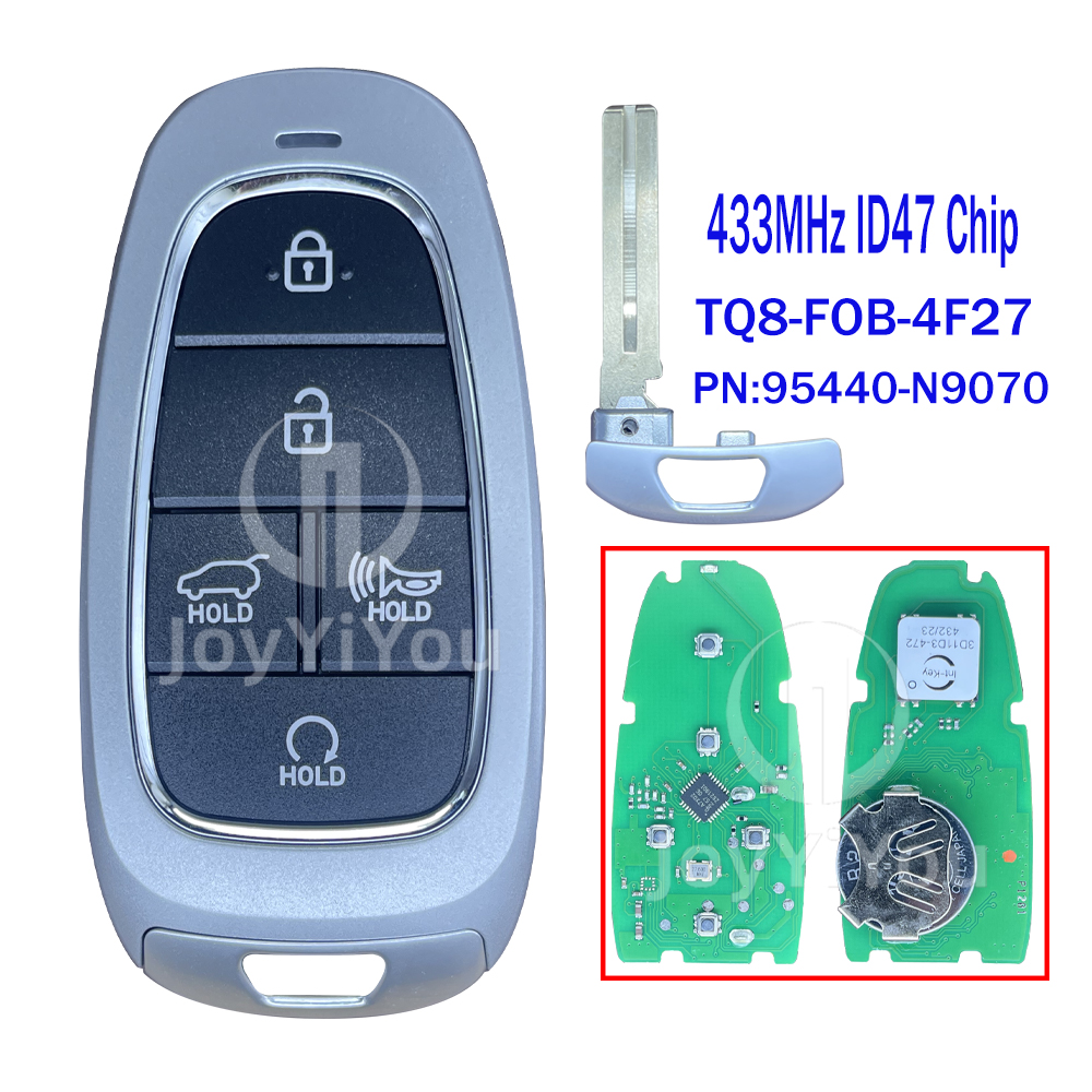 PN:95440-N9070 433MHz ID47 Chip Smart Card For Hyundai 5Button-Hatch