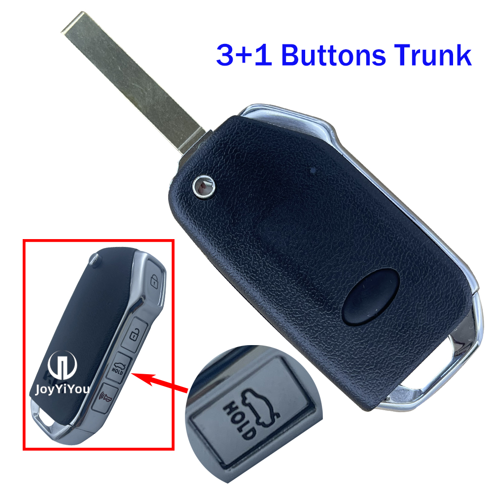 Flip Remote Key Shell 4Button-Trunk For Kia 