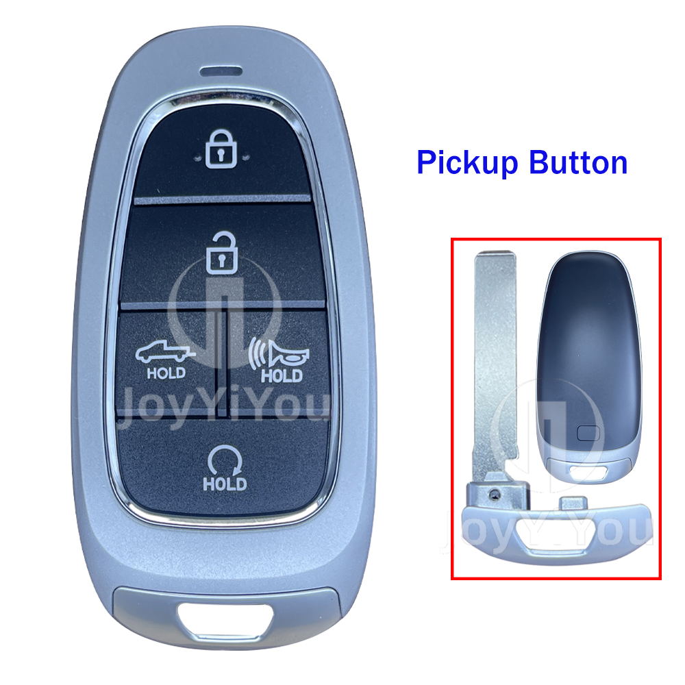 4+1Button-Pickup Smart Key Cover For Hyundai Without Logo