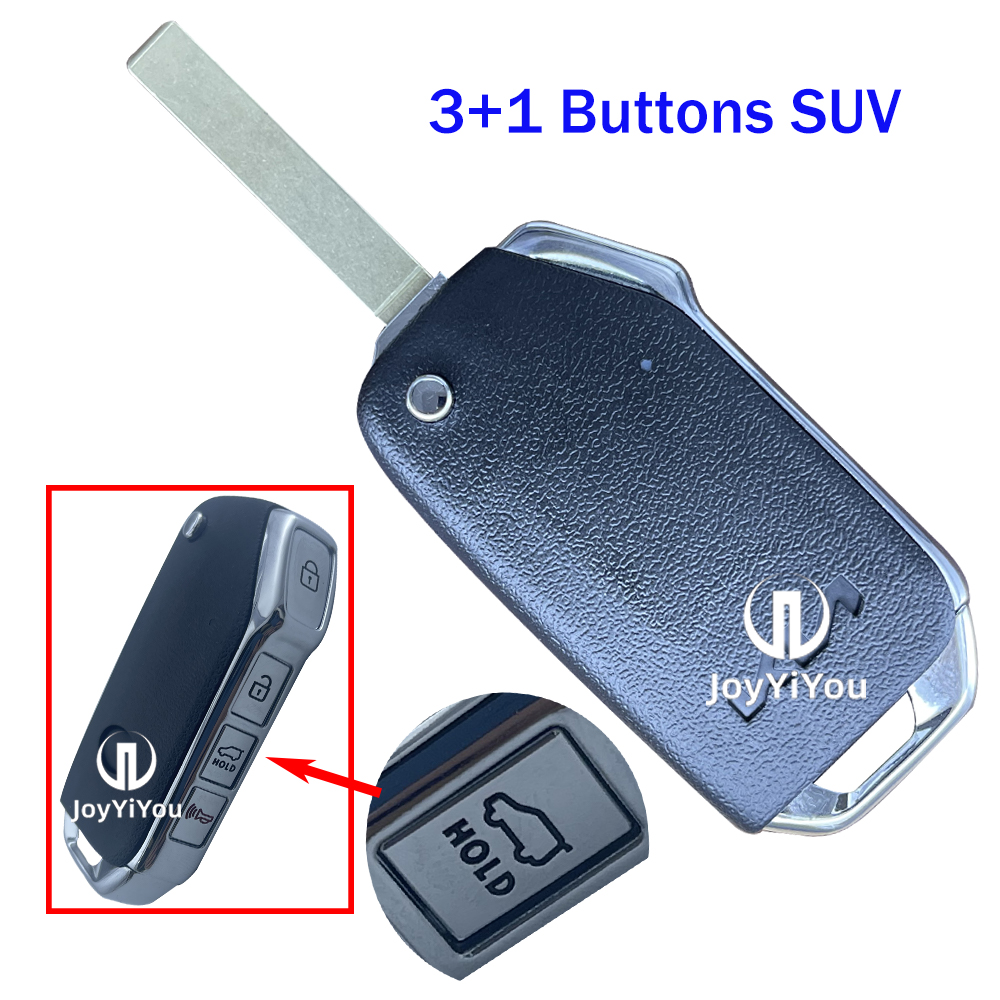 4 Button-SUV Flip Remote Key Shell For Kia Key