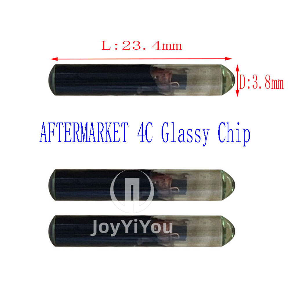 Aftermarket 4C Glass Big Transponder Chip