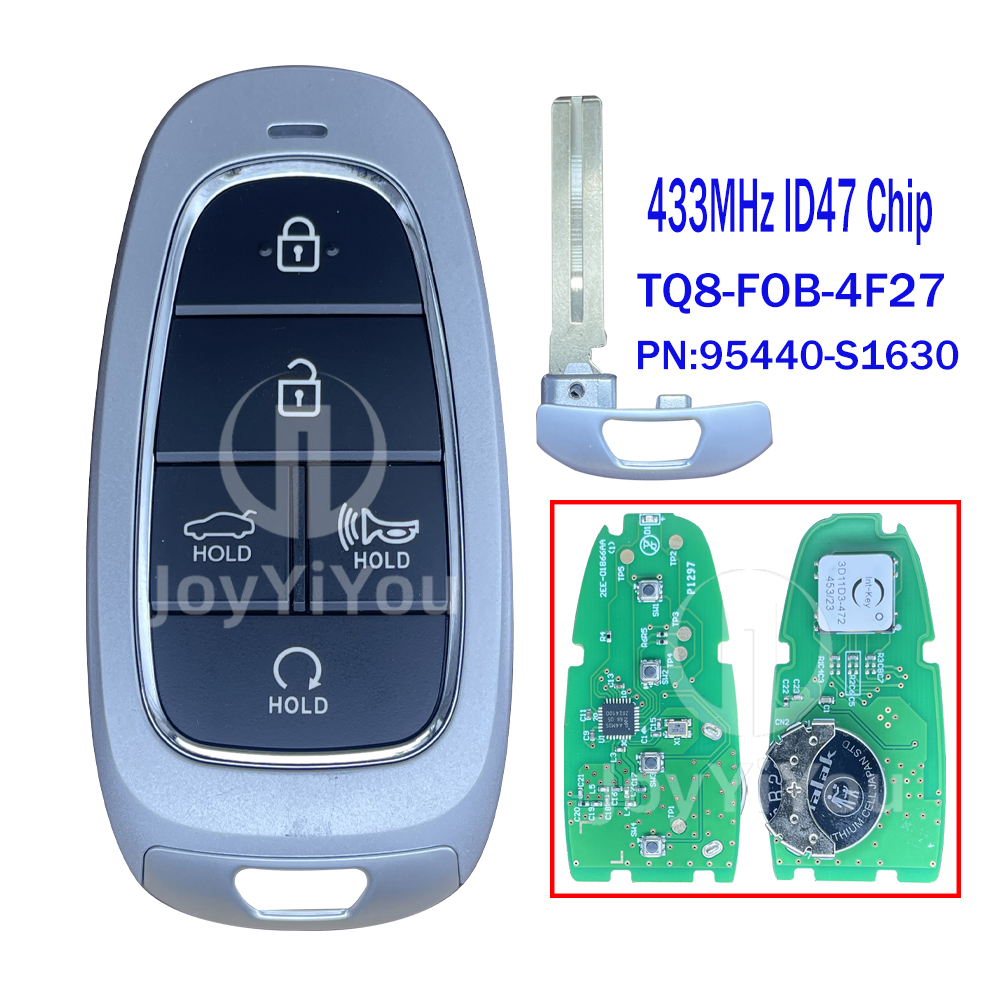 PN:95440-S1630 433MHz ID47 Chip Smart Card For Hyundai 5Button-Trunk