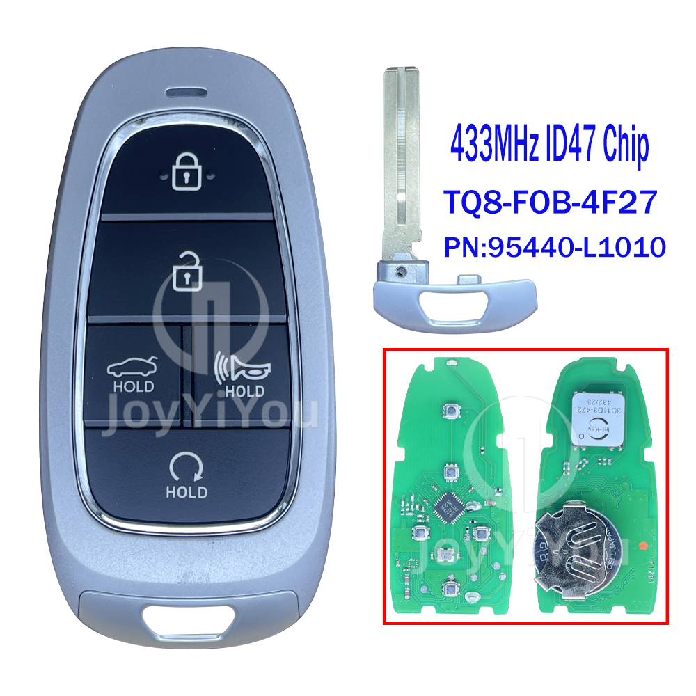 PN:95440-L1010 433MHz ID47 Chip Smart Card For Hyundai 5Button-Trunk