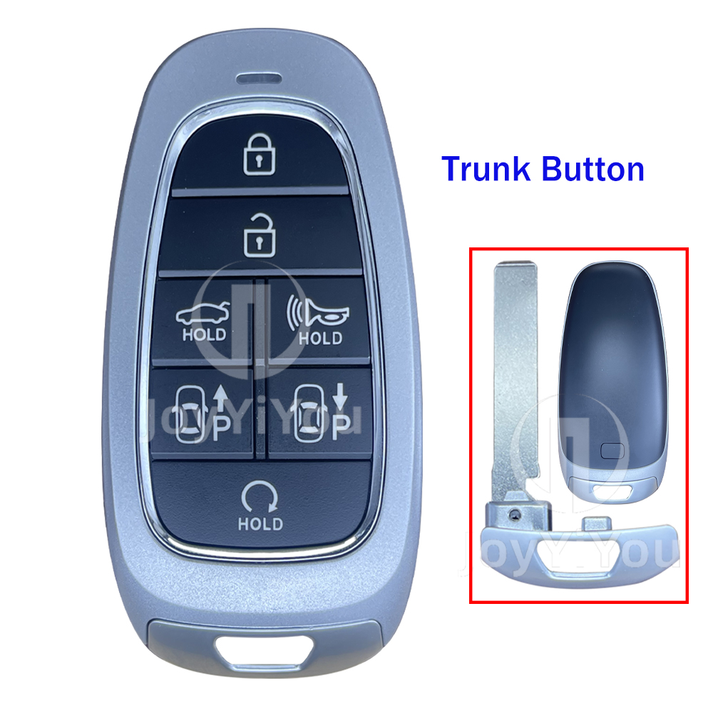 5+1Button-Trunk Smart Key Cover For Hyundai Without Logo