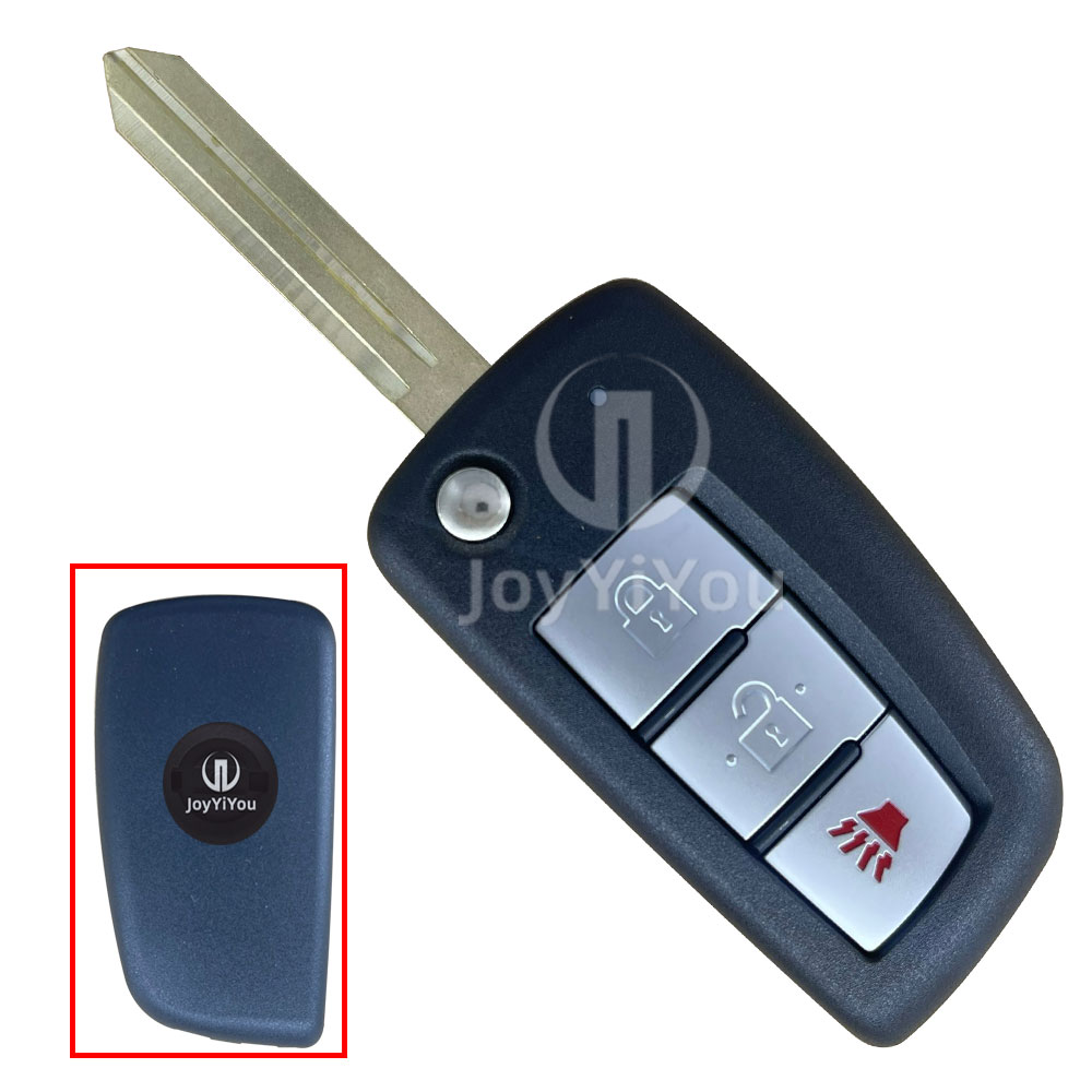 2+1Button Flip Remote Key Shell For Nissan