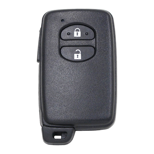 2Button Smart Card Cover For Toyota Without logo