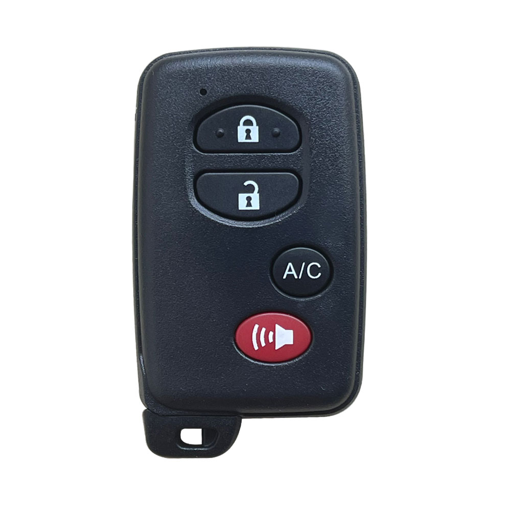 3+1Button-A/C Smart Card Cover For Toyota Without logo