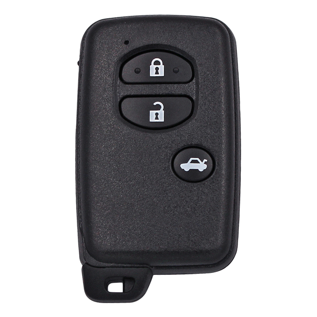 3Button-Trunk Smart Card Cover For Toyota Without logo