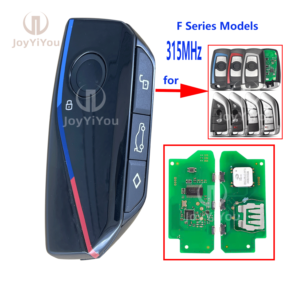 Smart 315MHz Keyless Go For BMW F Chassis 3 5 7 Series X1 X3 X5 X6 X7 2011-2019 Modified FEM BDC CAS4 CAS5 Key Remote_复制