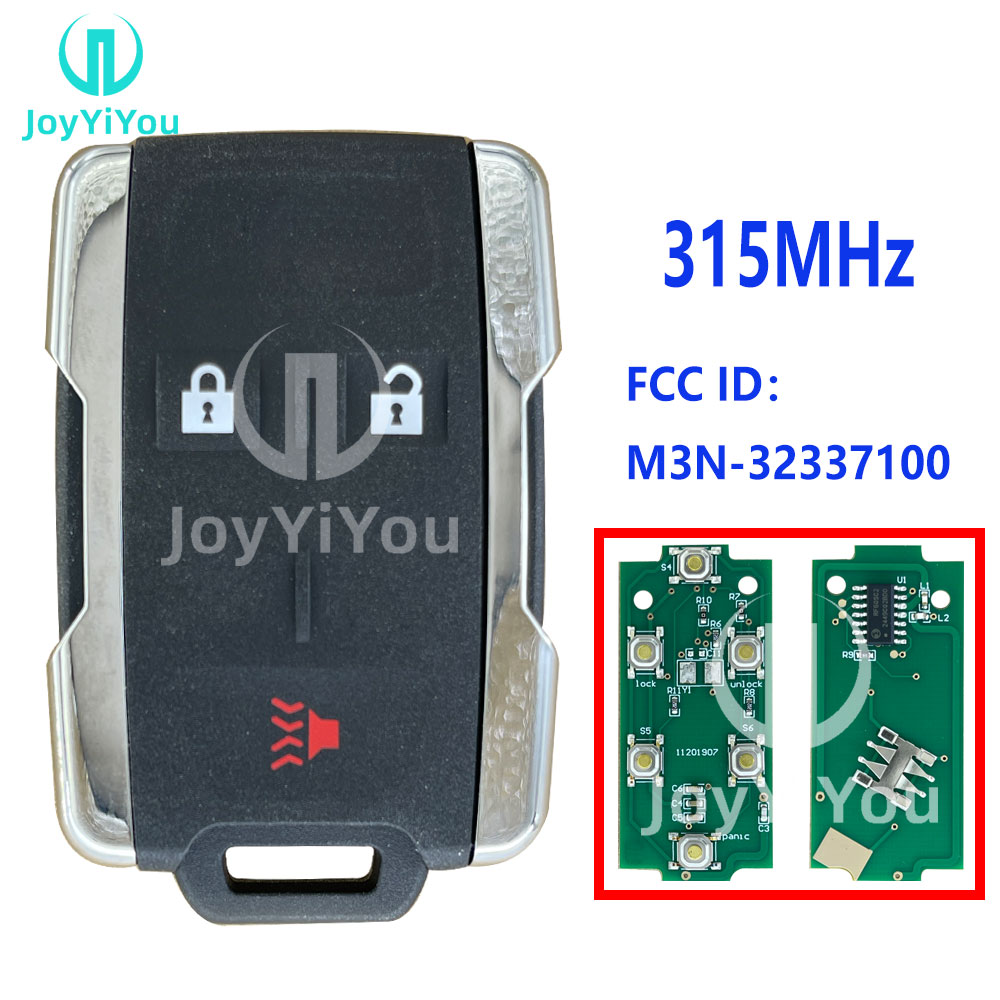（Silver）FCC：M3N-32337100 315MHz Remote Key For Chevrolet 2+1Button / W