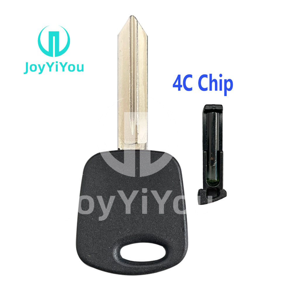 Transponder Key 4C Chip FO38R Blade For Ford Without Logo