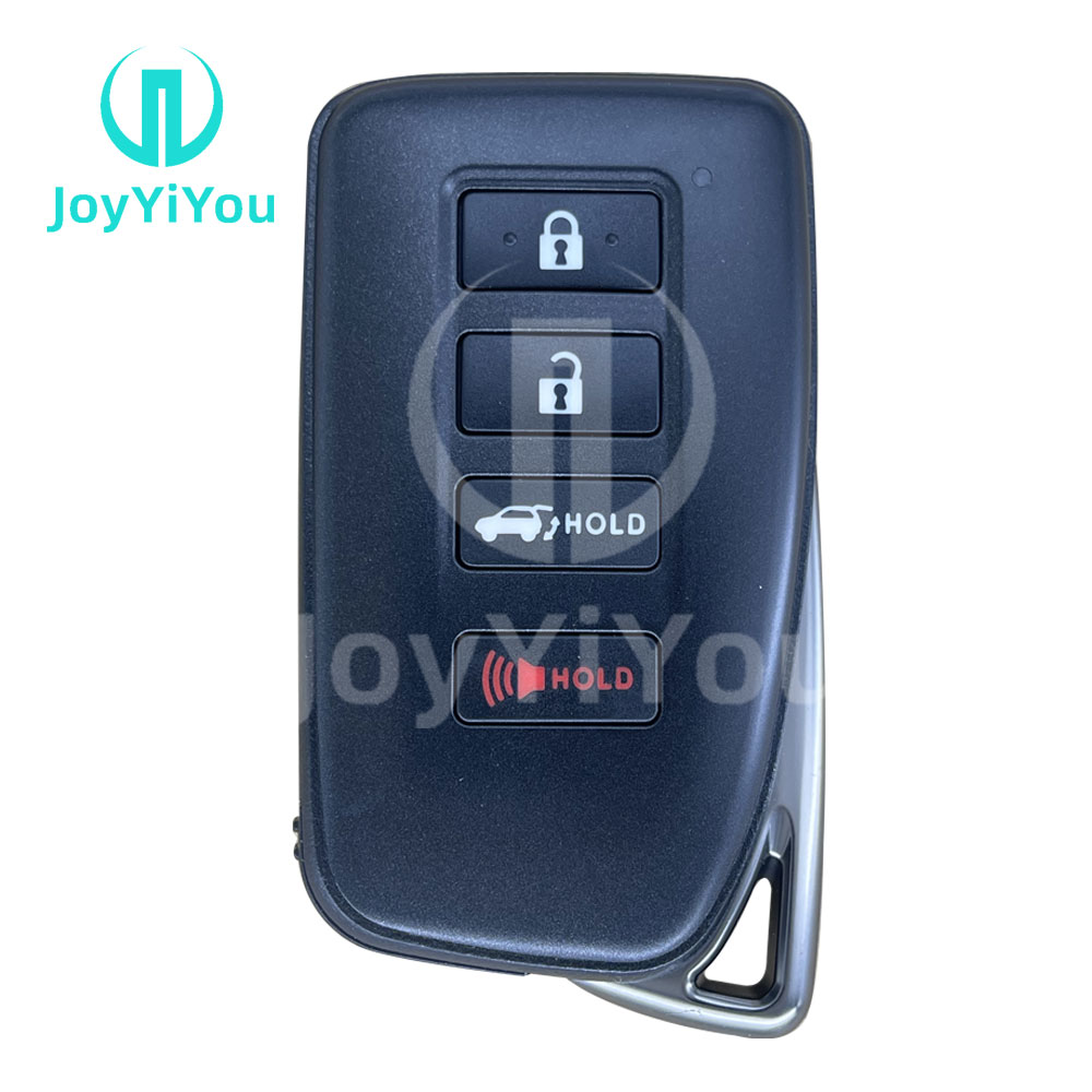 4Button-SUV Smart Key Shell For Lexus Emergency Key Blade  Without Logo