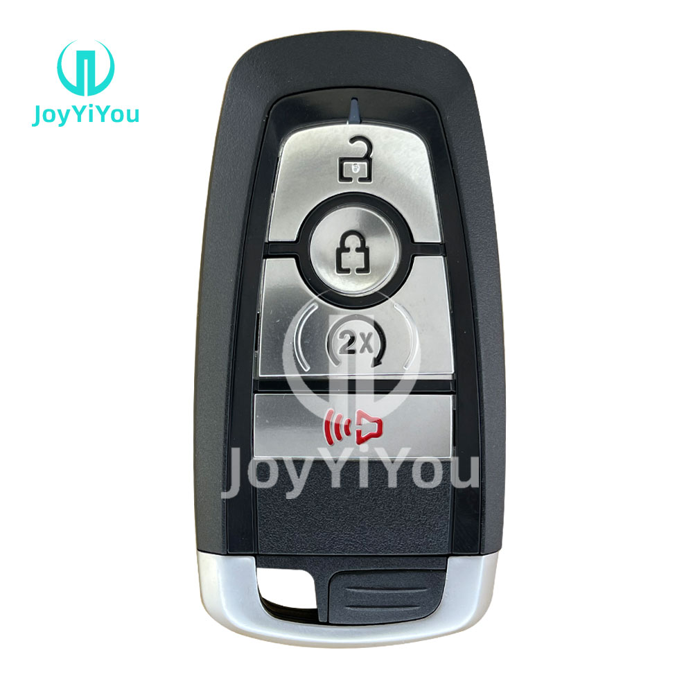 3+1 Button-START Smart Key Cover For Ford Remote Key HU101 Emergency Blade Without Logo