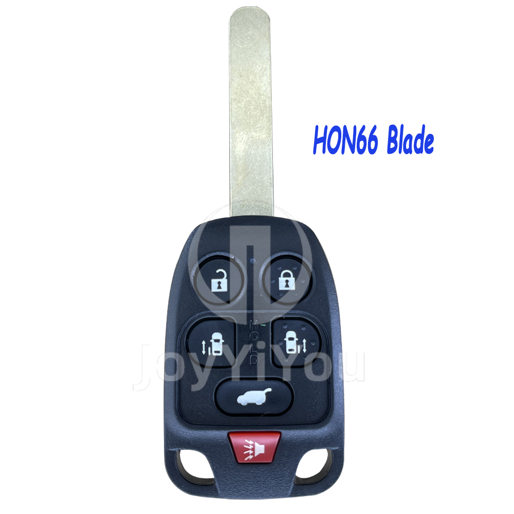 5+1Button Remote Key Cover +Remote Unit Case For Honda (HON66) Without Logo