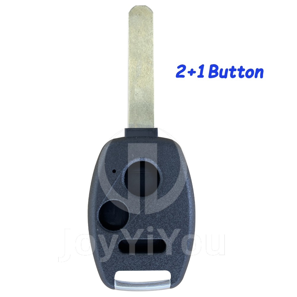 2+1Button Remote Key Shell For Honda HON66 Blade With Chrome Finish