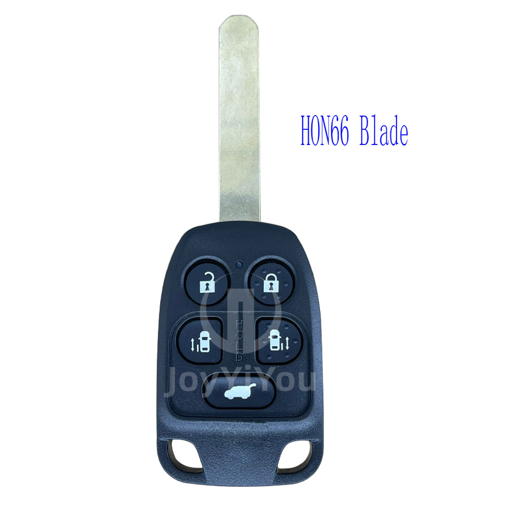 5Button Remote Key Cover +Remote Unit Case For Honda (HON66) Without Logo