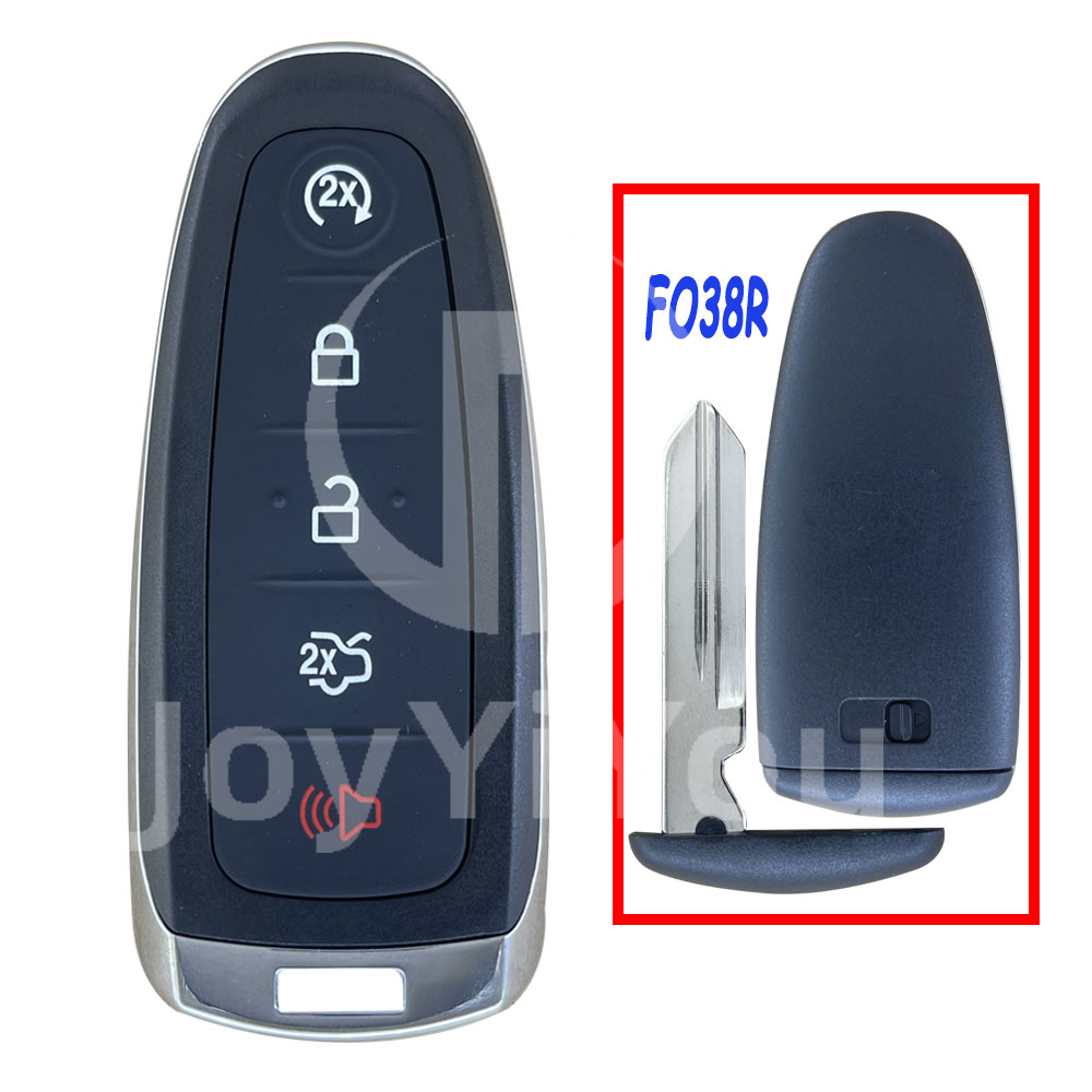 4+1Button Smart Key Cover（FO38R）For FD remote Key Without Logo