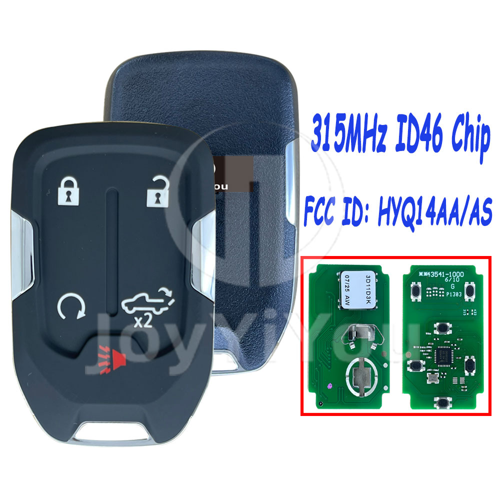 HYQ14AA/AS 315MHz ID46 Chip For CHV 4+1Button Remote Key (HU100)