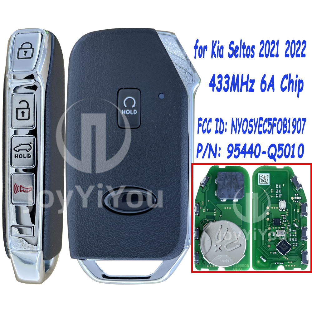 PN:95440-Q5010 FCC ID: NYOSYEK4TX1907 433MHz 6A Chip For KI Seltos 2021 -2022 (SUV)