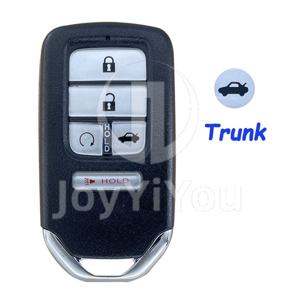 4+1Button-Trunk Smart Key Shell For HON HON66 Blade