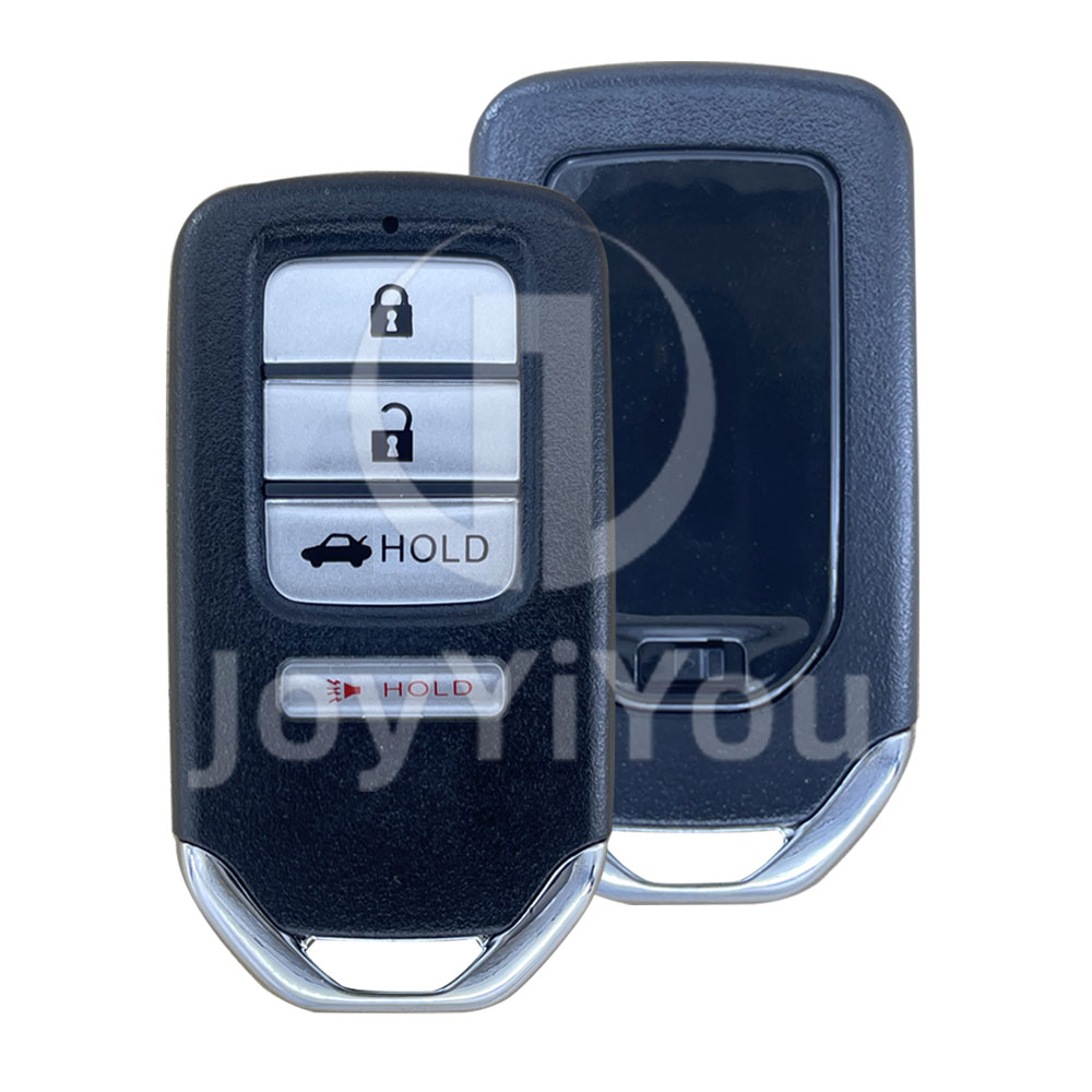 3+1Button-Trunk+HOLD Smart Key Shell For HON HON66 Blade Without Logo