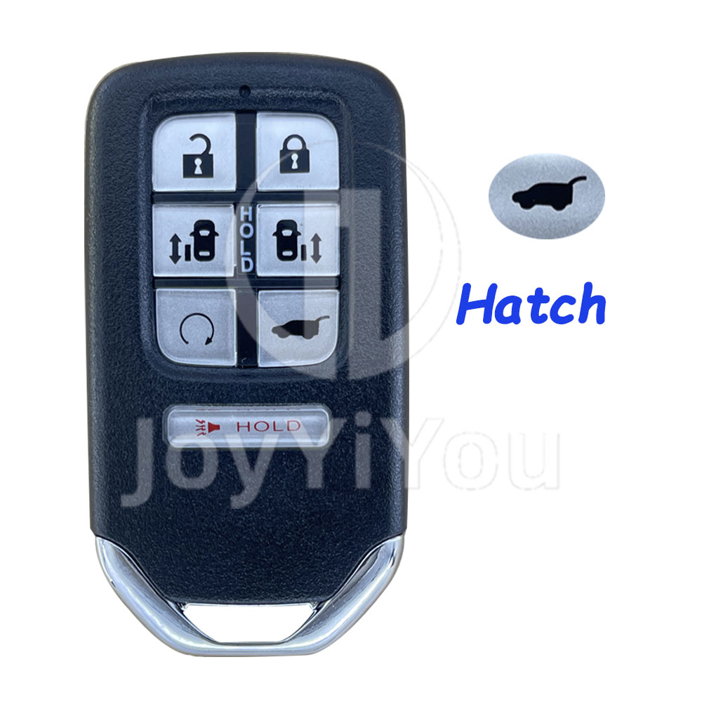6+1Button-Hatch Smart Key Shell For HON HON66 Blade