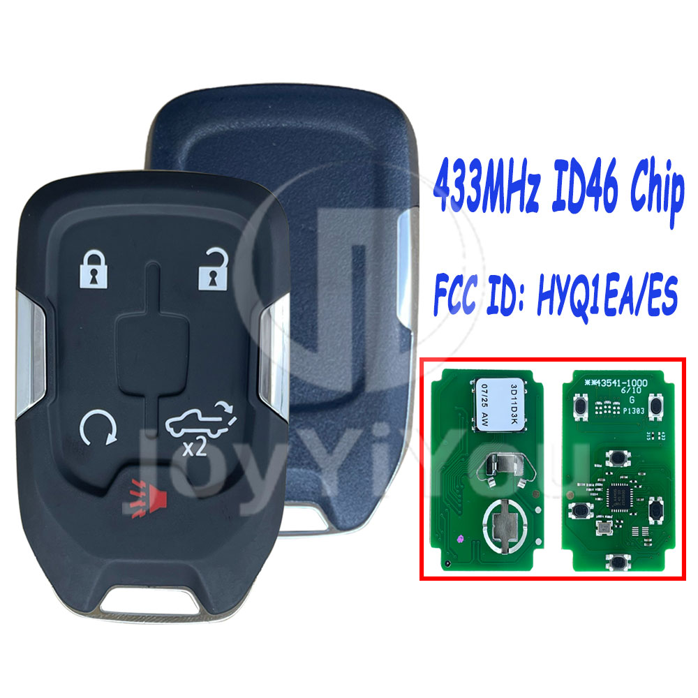 HYQ1EA/ES 433MHz ID46 Chip For GC 4+1Buttons Remote Key Without Logo (HU100)