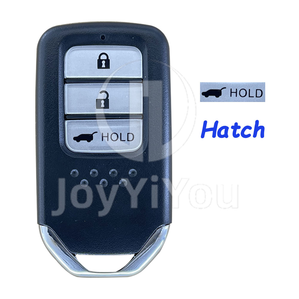3Button-Hatch+HOLD Smart Key Shell For HON HON66 Blade