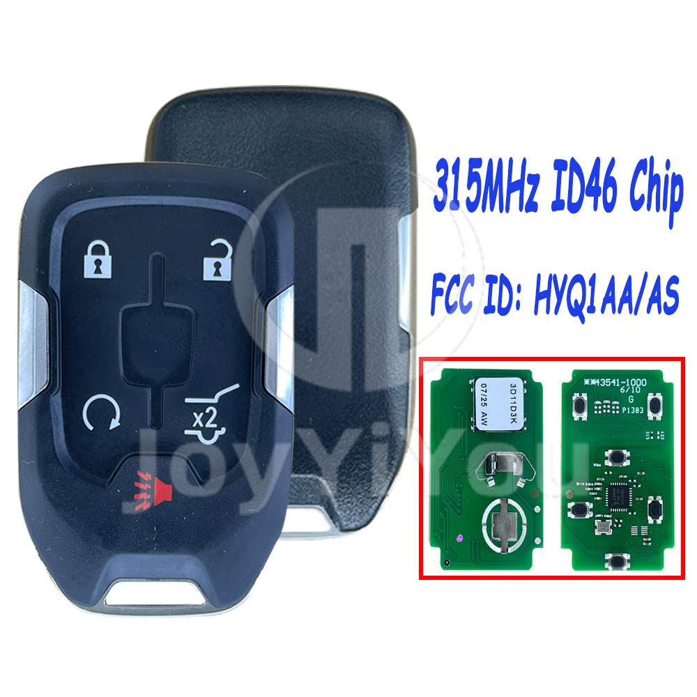 HYQ1AA/AS 315MHz ID46 Chip For CHV 4+1Button Remote Key Without Logo