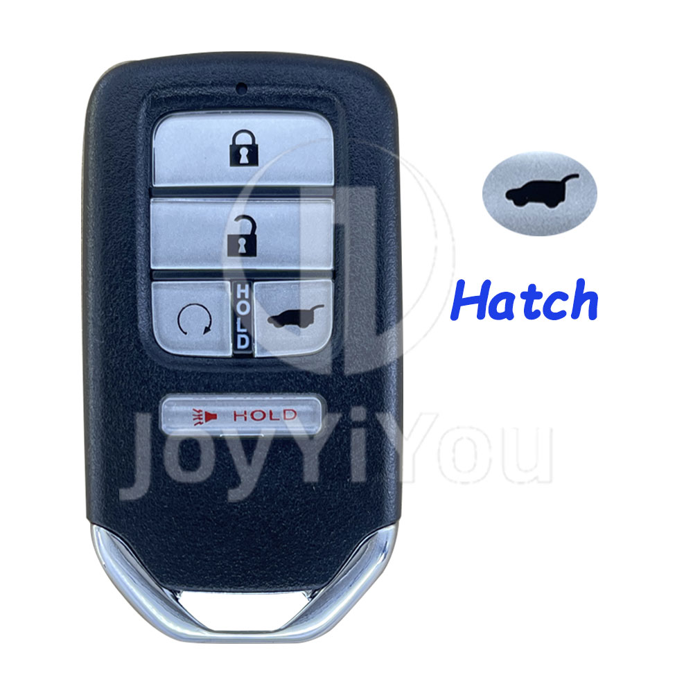 3+1Button-Hatch Smart Key Shell For HON HON66 Blade