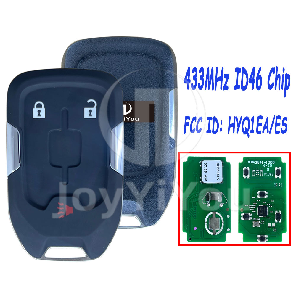 HYQ1EA/ES 433MHz ID46 Chip For GC 2+1Buttons Remote Key