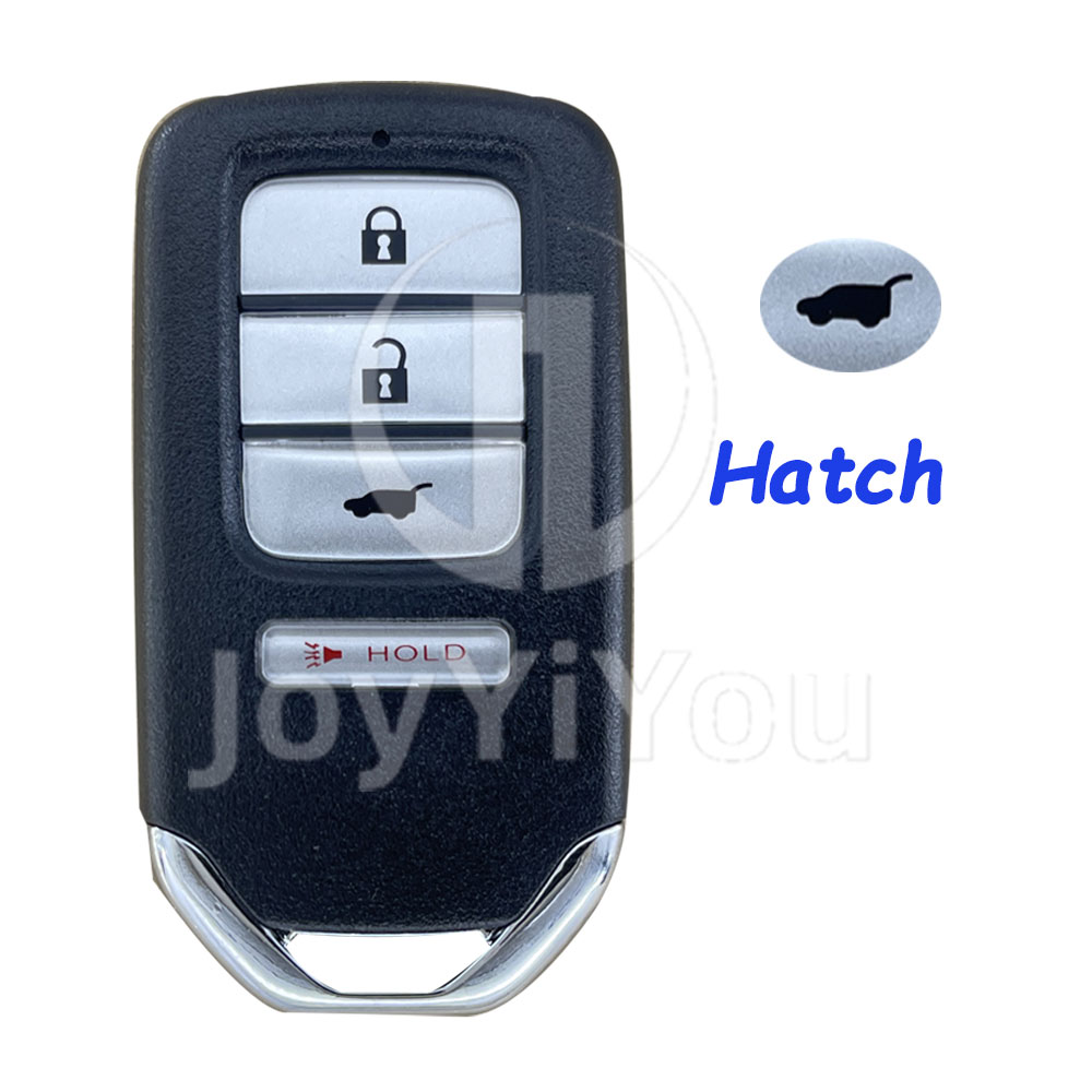 3+1Button-Hatch Smart Key Shell For HON HON66 Blade 
