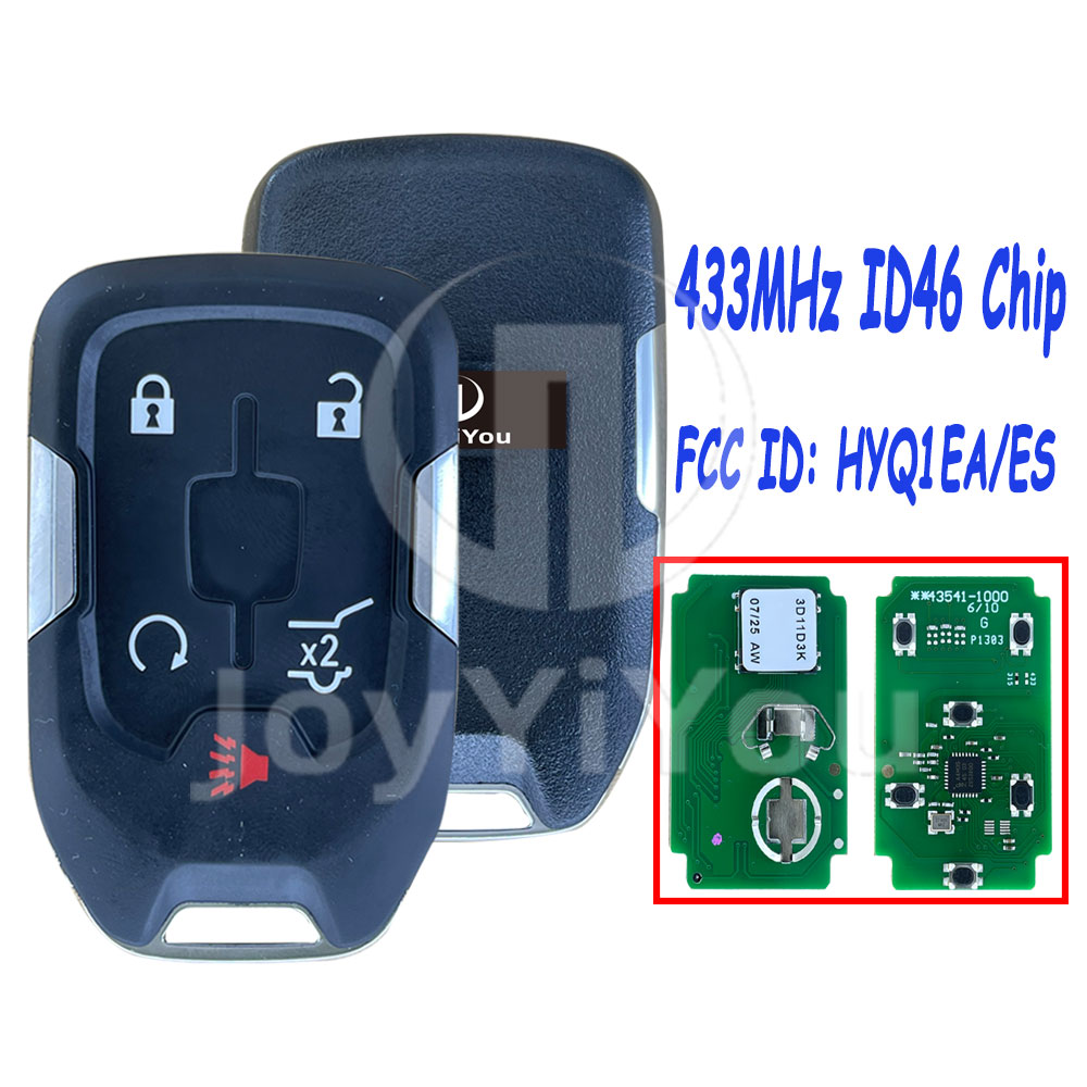 HYQ1EA/ES 433MHz ID46 Chip For CHV 4+1Button Remote Key 