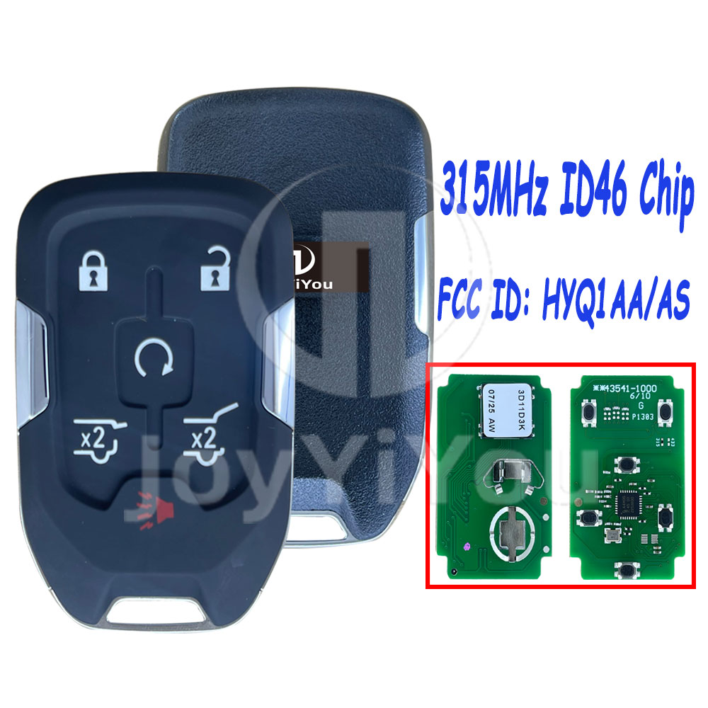 HYQ1AA/AS 315MHz ID46 Chip For CHV 5+1Buttons Remote Key (HU100)