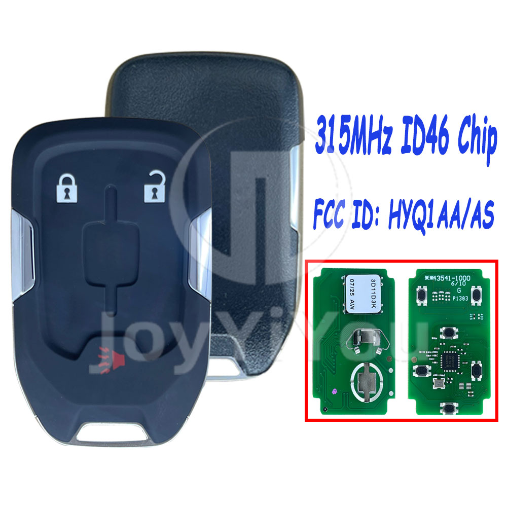 HYQ1AA/AS 315MHz ID46 Chip For CHV 2+1Buttons Remote Key Without Logo(HU100)