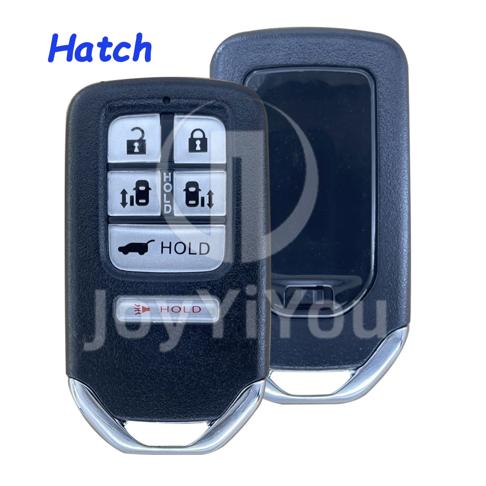 5+1Button-Hatch+HOLD Smart Key Shell For HON HON66 Blade_Without Logo