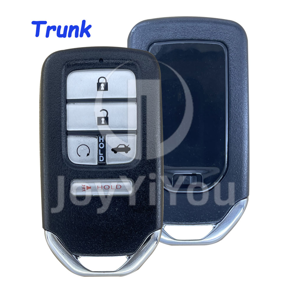 4+1Button-Trunk Smart Key Shell For HON HON66 Blade Without Logo