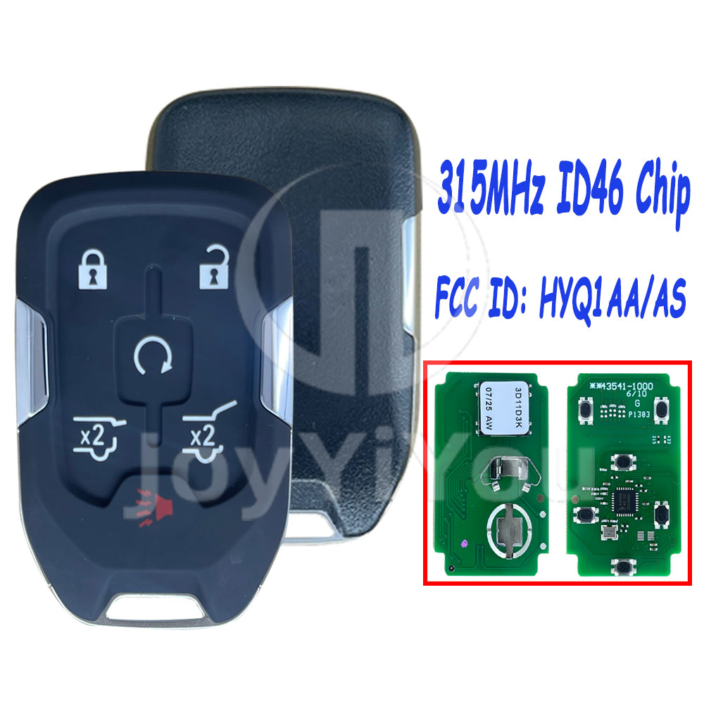 HYQ1AA/AS 315MHz ID46 Chip For CHV 5+1Buttons Remote Key Without Logo (HU100)