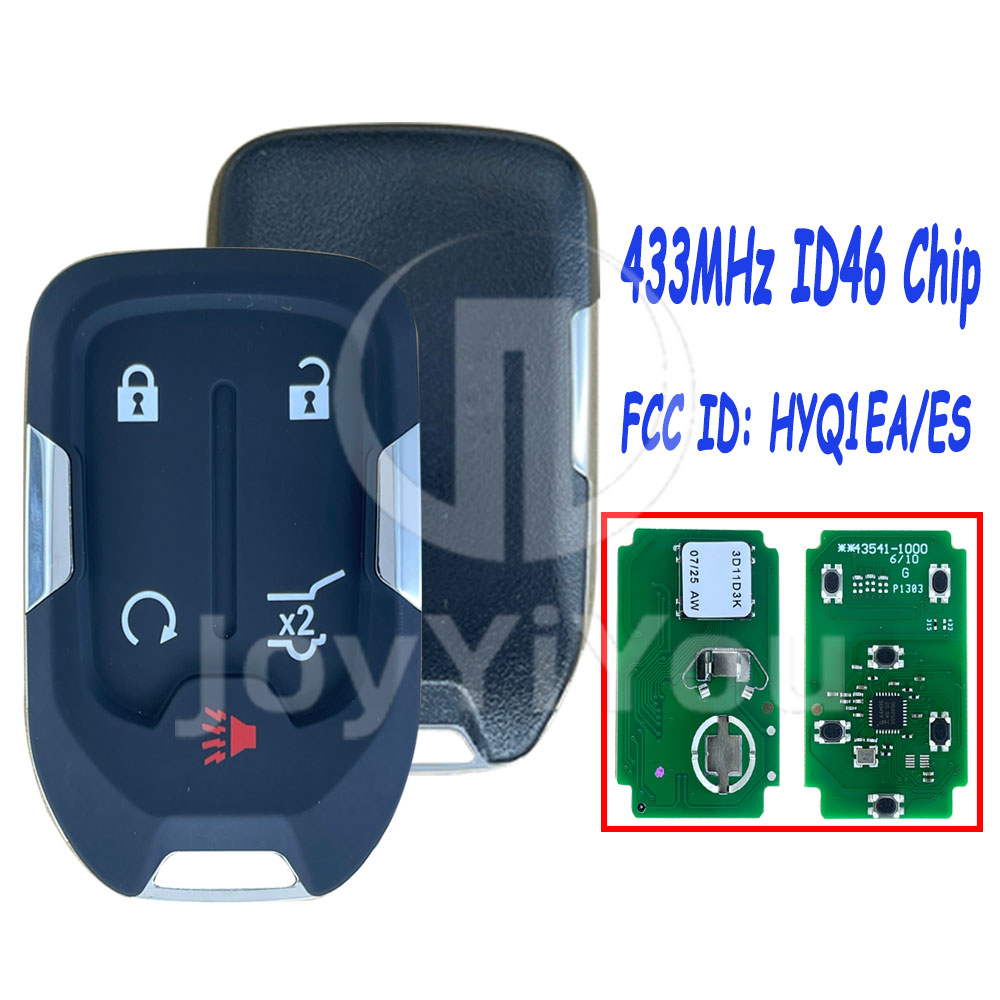 HYQ1EA/ES 433MHz ID46 Chip For CHV 4+1Buttons Remote Key Without Logo